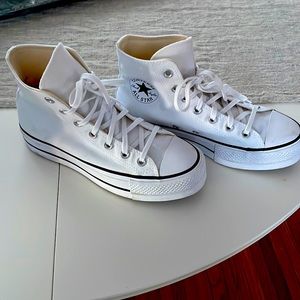 Converse high tops white